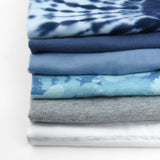 6-Pack Organic Cotton Short Sleeve Toddler Tees, Tie Dye Blues